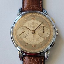 LEONIDAS-CHRONO-DOPPELSPINNENBÜGEL-SÄULENRAD-VALJOUX 22-OVERSIZE (38 MM)