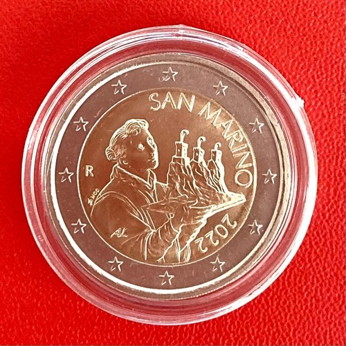 Euro kursmünze san - euro, marino