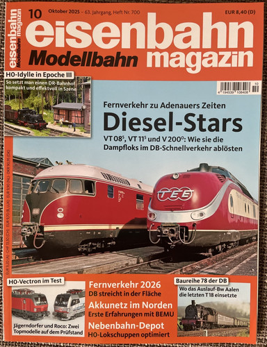 Eisenbahn modellbahn magazin - eisenbahn,