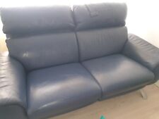 Zweier Ledersofa aber einzelne Fernsehsessel  (Beide mit Separaten Motor)