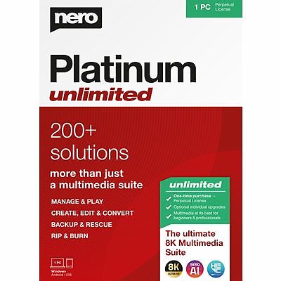 Nero platinum unlimited - unlimited, 2024