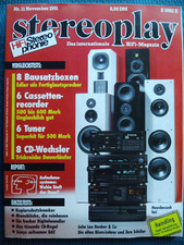 STEREOPLAY 11/91,BRYSTON 7 B