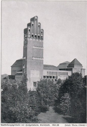 Darmstadt der hochzeitsturm - der,