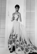 Audrey Hepburn Floral Dress
