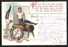 Ansichtskarte Turner auf dem