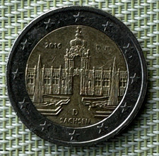 BRD 2 Euro 2016   " D " Sachsen