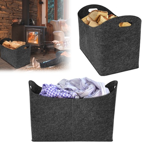2stk filztasche kaminholzkorb - 2stk.,