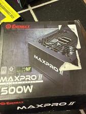 ENERMAX MAXPRO II ATX Gaming PC Netzteil 500W 80Plus 230V EU (Non Modular) schwa
