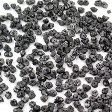 Diamant schwarz Ø 3,0 - 6,5 mm Rohdiamant 0,2 - 1,0 Karat Kt ct gebohrt