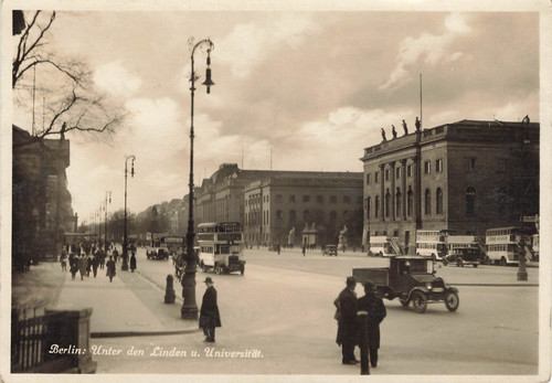 Berlin unter den - ak,