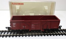 Spur H0 Fleischmann 5502 Mittel-Selbstentladewagen OVP (754K)