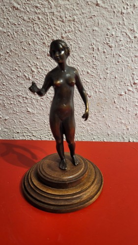 Antike bronze figur frau - antike,