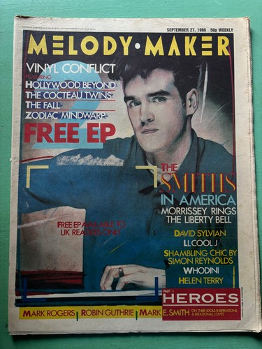 Melody maker sept - melody, 27-sept-1986