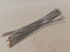 *2-296Cr - Speichen 296x2 mm Chrom glatt 36 Stück Fahrrad