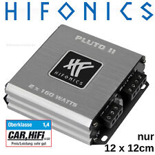 B-Ware Hifonics Pluto II 320 Watt mini 2-Kanal Verstärker digital micro Auto