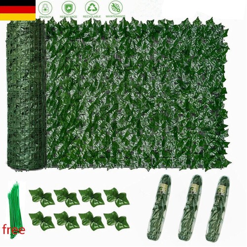Garten sichtschutz zaun efeu - garten,