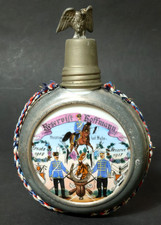 Alte Reservistenflasche Husaren 7 Bonn Reservisten Flasche Reservistenkrug 1911