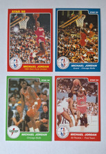 MICHAEL JORDAN 80erJahre Special-Cards x4 Lot #1