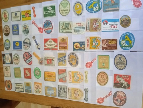 120 alte bieretiketten von - 120, bieretiketten,