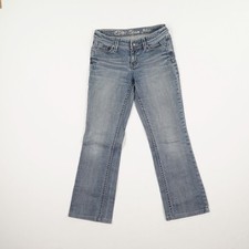 ESPRIT 94107 Damen Jeans Hose Gr. 34 blau Low Waist 5 Pocket Pants Stretch Baumw