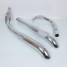 auspuff marving verchromt für