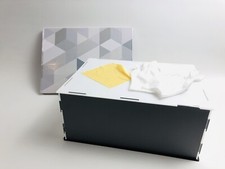 Schaukasten Vitrine Glas Schuhschrank Glasvitrine Acrylbox 35x25x15cm B-Ware