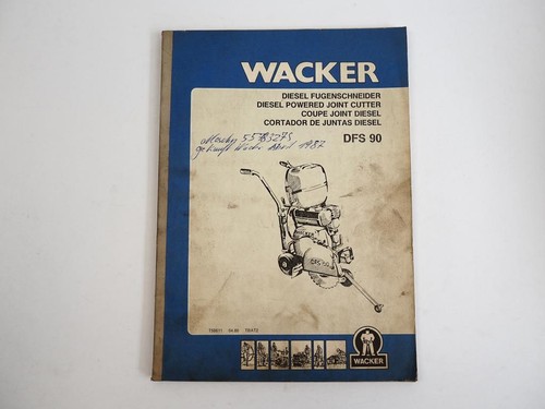 Wacker dfs90 - wacker,