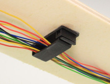 Kabelhalter Kabelclipse H0 Spur N TT Z 15 Stück Modelleisenbahnanlagen bahnwaren