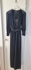 Edles Paillietten Abendkleid MARTINIQUE COUTURE Event bes. Anlässe Silvester NEU