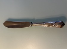 Tortenmesser im Rokoko Stil - Griff 800er Silber