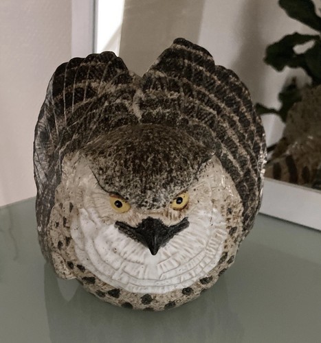 Gustavsberg wwf keramik eule - wwf,