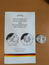 10 EUR Silbermünze Gedenkmünze Übergang zur Währungsunion / Euro-Einführung 1