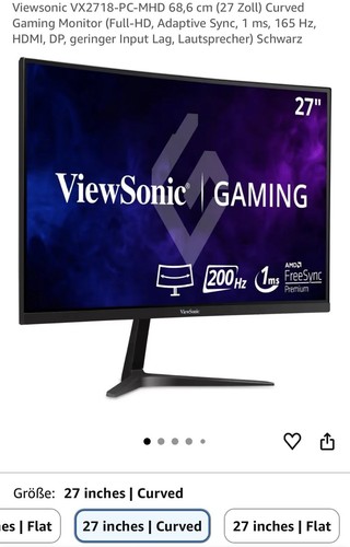 Viewsonic vx2718 2kpc mhd - vx2718-2kpc-mhd, 27