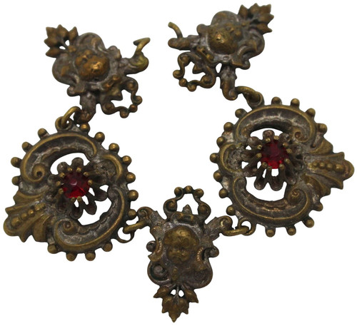 Antikes schmuck fragment - schmuck, mit