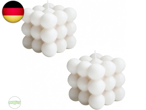 Duftkerze würfelform 2 - in, würfelform,2