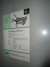 Datenblatt Prospekt Landwirtschaft DDR Einrad-Karrenspritze  POMOSA S 131