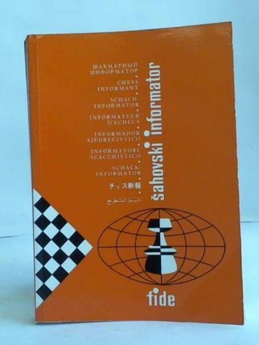 Band chess informant - band, informant/