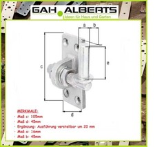 ALBERTS Kloben zum Anschrauben