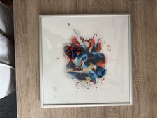Kunstdruck Von Graffitikünstler DOES - Limitierte Auflage 31x31cm