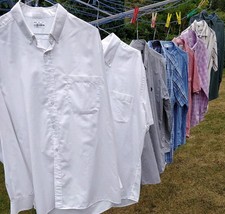 Paket 9 x Oberhemden Herren Chaps by Ralph Lauren , Michael Kohrs u.a Gr M 41/42