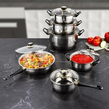 Kochtopf Set 12-teilig