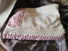 Vintage-Cottage-Landhaus-Überwurf-Bett-Sofa --Top Verarbeitet-ca. 195 x 160 cm