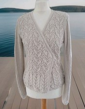 odd molly Gr. N3 Wickel-Strickjacke creme Damen fällt kleiner aus 