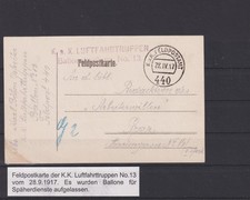 AF831) Ballonpost Feldpost