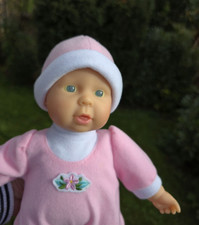Zapf Puppe Petite Chou Chou 28 cm  in rosa Babypuppe vintage Spielpuppe  Doll