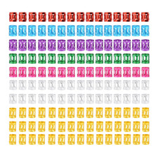 Aluminium Dreadlocks Perlen