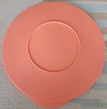Tupperware Ersatz-Deckel, für Junge Welle 1,3 l oder 400 ml, lachsfarben,wie neu