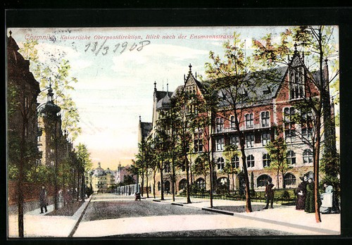 Chemnitz kaiserliche - ak, chemnitz,