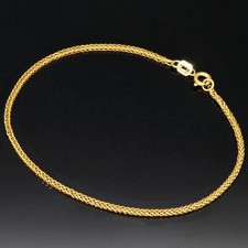 Fuchsschwanzarmband Armband Goldarmband 585er 14K ECHT Gold 18cm NEU Schmuck