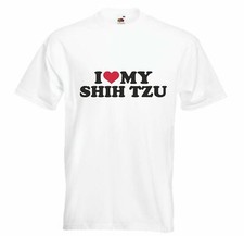 T-Shirt I LOVE MY SHIH TZU -
